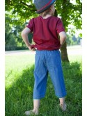 Jeansshorts für Jungen – grün DZ6025 – Online-Shop – Boutique